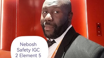 Nebosh Safety IGC 2 Element 5, control measures for Electrical safety in workplace. Dubai SIRA SP