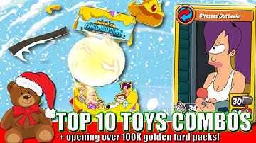 Best Toys Combos and Golden Turd Opening! - Animation Throwdown