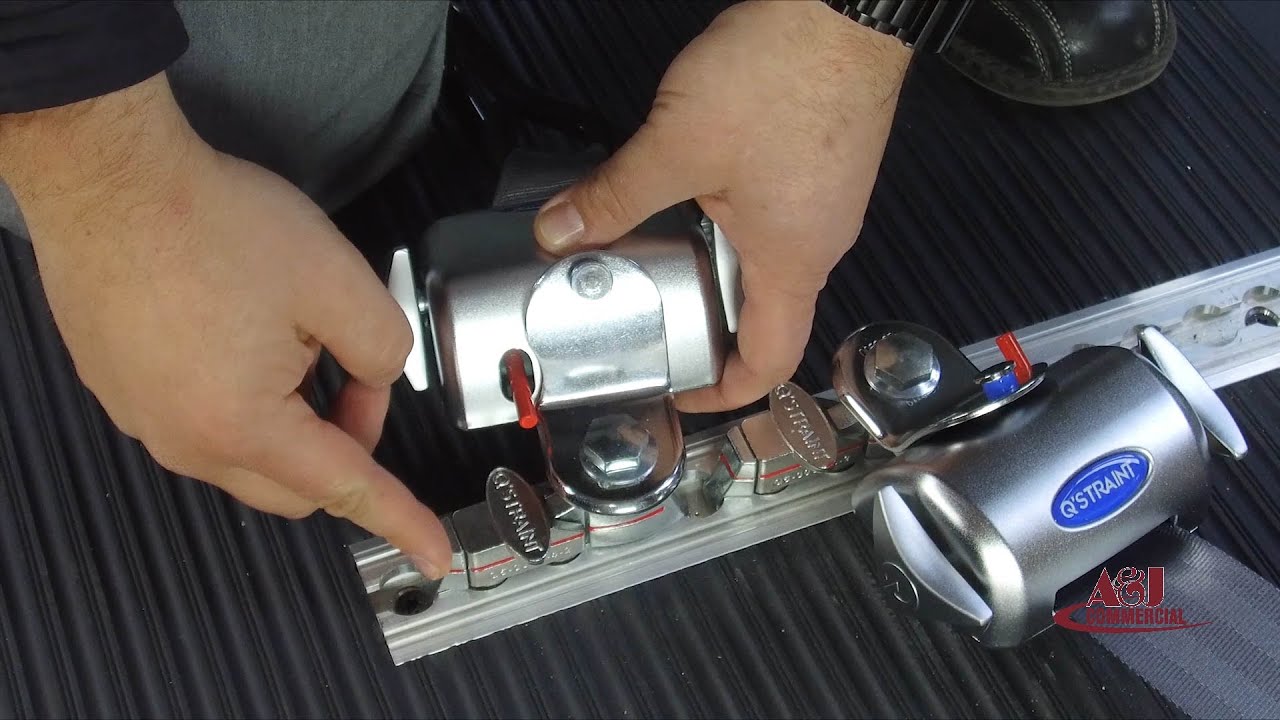 Q'Straint Retractors for Wheelchair Accessible Vehicles YouTube
