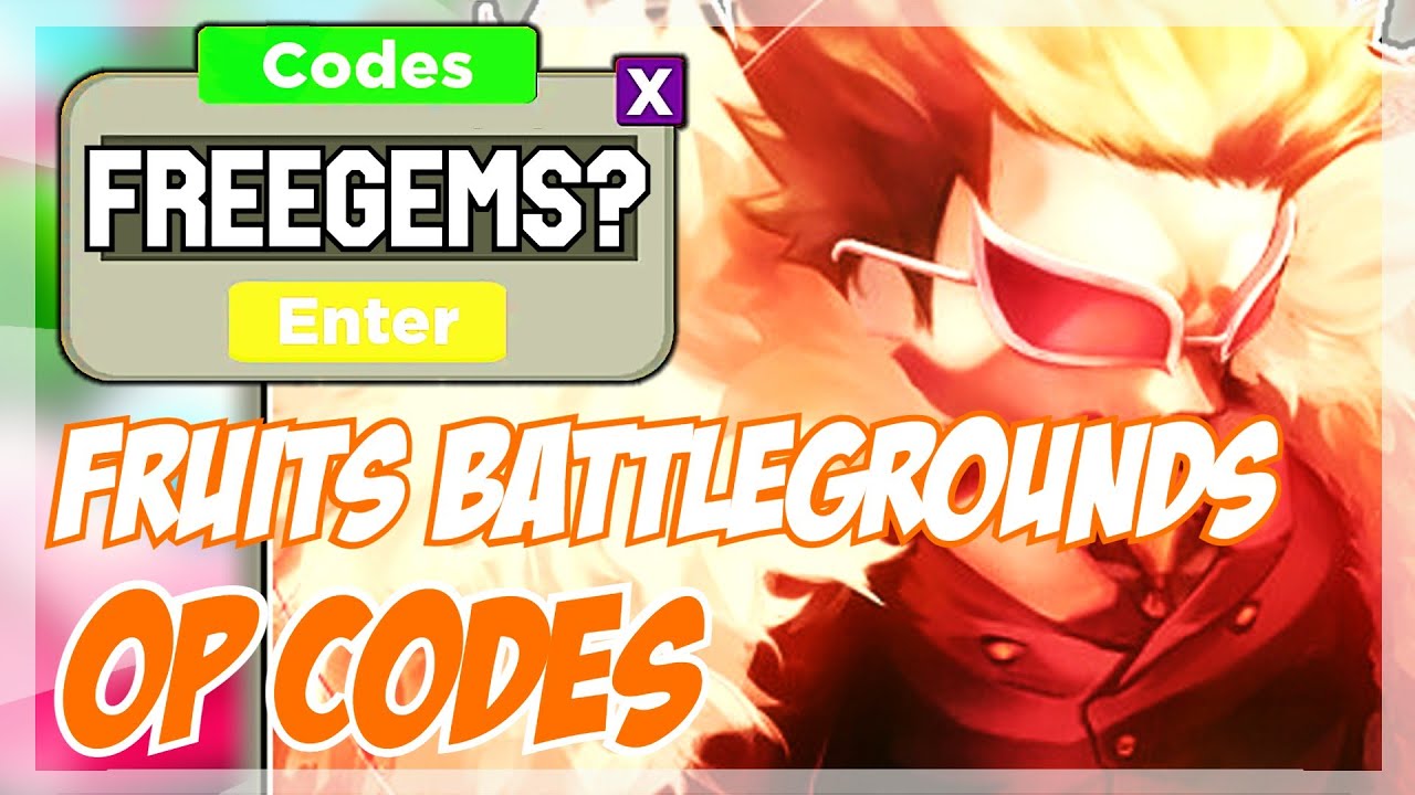 *NEW* Roblox Fruits Battlegrounds Codes (2022) YouTube