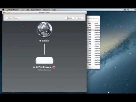 How to Extend your Airport Wireless Network (Mac)