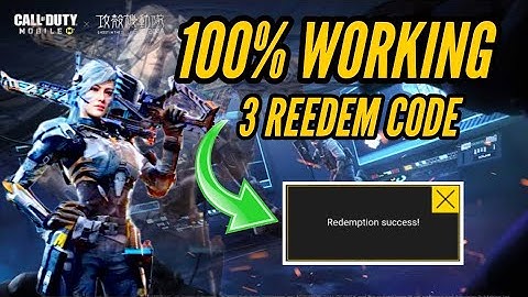 *New* 100% Legit Redeem Code | CODM REDEEM CODE 2022