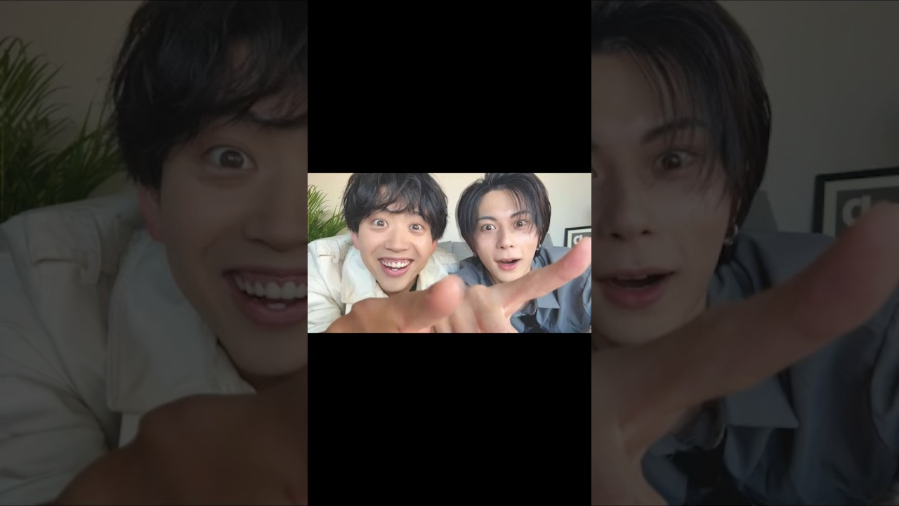 みきおだの新しいハイタッチが肝すぎる、、、#みきおだ #MIKIODA @mikiyax9 @111KEISUKE_UCHIDA