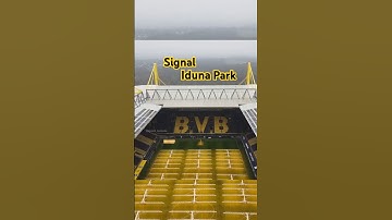 Inside Signal Iduna Park! 🏟️ The Most Electric Atmosphere in Football!  #football #shorts #dortmund
