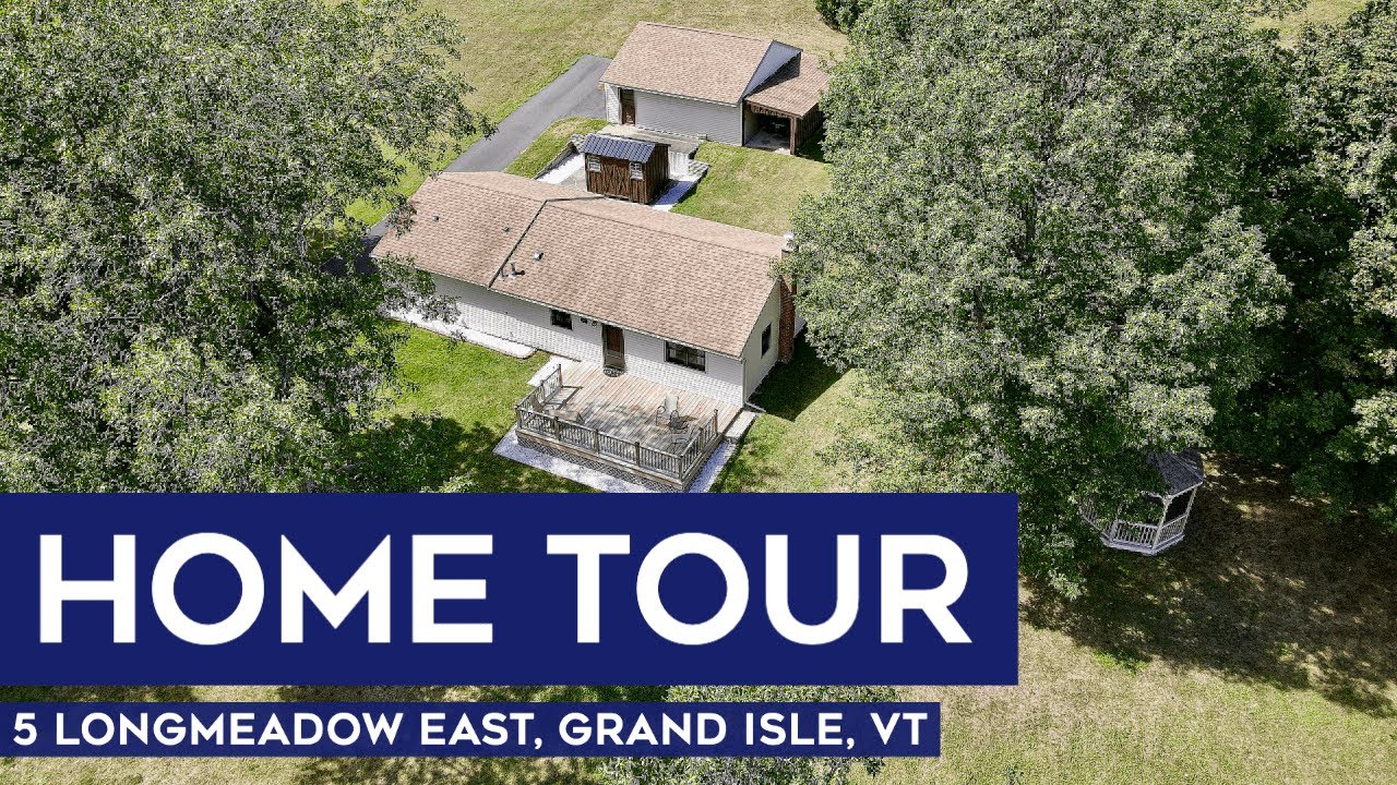 Vermont Home Tour Lakefront Ranch in Grand Isle, VT Lake Champlain