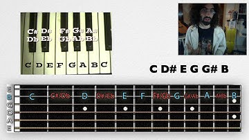 Identifying Notes/Whole Steps and Half Steps - Music Theory from the Ground Up Lesson 1