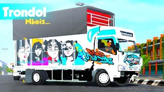 Mod Bussid Terbaru Truck Canter Trondol LookGood, full Anim, Super Detail || BUSSID V3.6.1