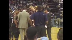 Fan heckling Allen Crabbe for his hair style