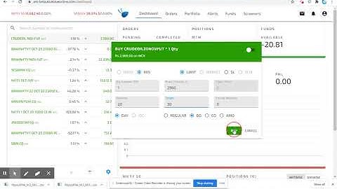 HOW TO PLACE BRACKET ORDER AND COVER ORDER IN ANT BETA