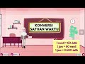 Konversi Satuan Waktu