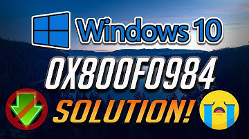 How to Fix Windows Update Error 0x800f0984 in Windows 10 [Tutorial] 2025