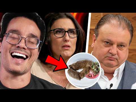 THE WORST DISHES AND MOST EMBARRASSING MOMENTS ON MASTERCHEF BRAZIL - Peter Reacts