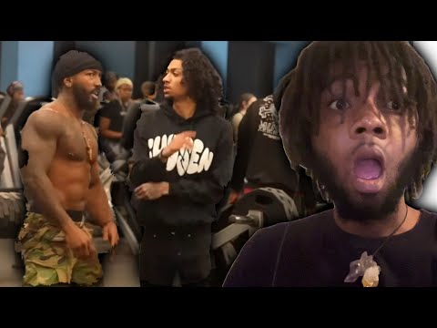 jahmonthevirgin reacts to Yung Mooch Testing Body Builders for Steroids Prank!