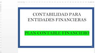 INTRODUCCIÓN A LA CONTABILIDAD FINANCIERA / BANCARIA - 2021