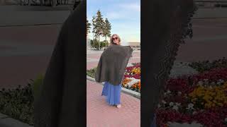 Пуховый платок Нежные мечты