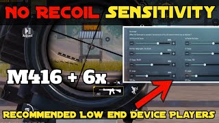 NO RECOIL GYRO SENSITIVITY | How to Get No Recoil In Battleground Mobile India