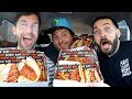 EXTREME HOT CHICKEN MUKBANG with JOSH PECK and JONAH!!