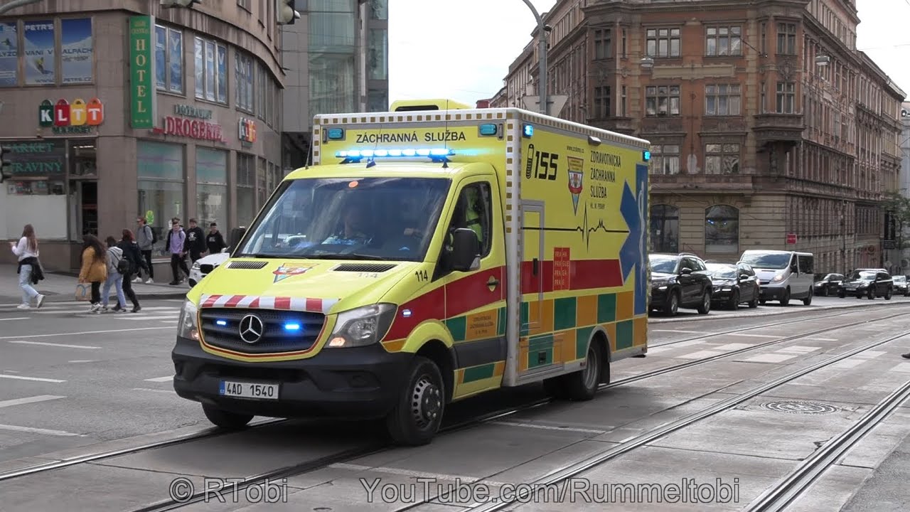 Prague EMS ambulance response compilation #15 | Praha ZZSHMP RZP sestřih 15 [CZ | 3 + 5.2023]