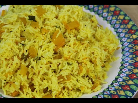 Carrot Pumpkin Rice (Vegan + Vegetarian) | CaribbeanPot.com