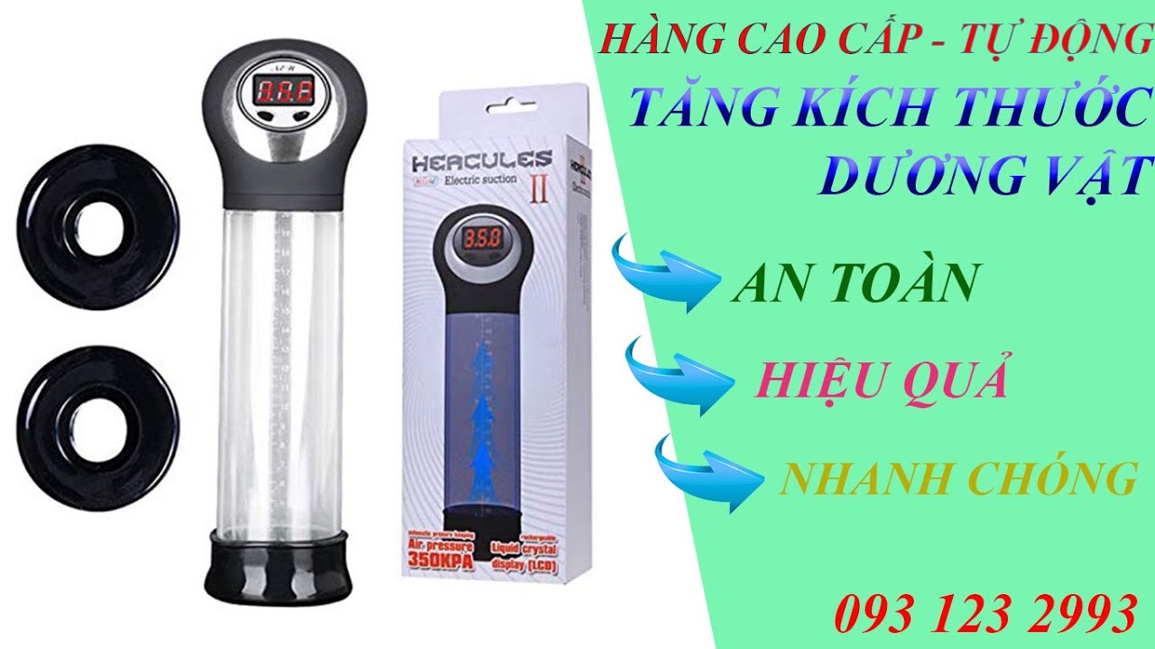 tăng kích thước dương vật tại nhà