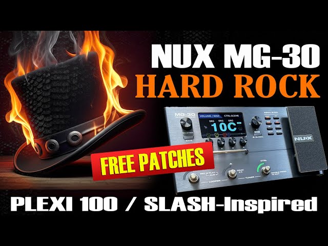 ギター NUX MG-30 Amazon.com: NUX MG30 Guitar Multi-Effects Pedal Guitar/Bass