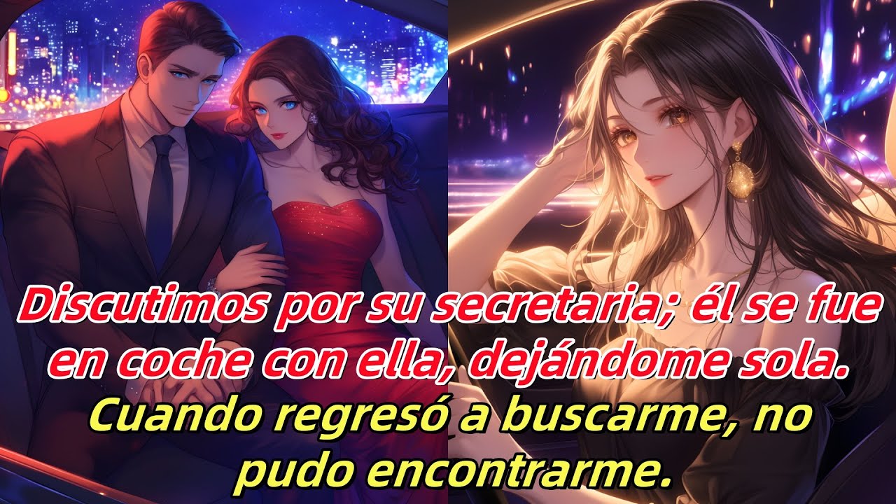 Nos peleamos por su secretaria, él la llevó en coche. Cuando volvió a buscarme, no me encontró.