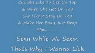 Video thumbnail of "pleasure p lick lick lick lyrics"