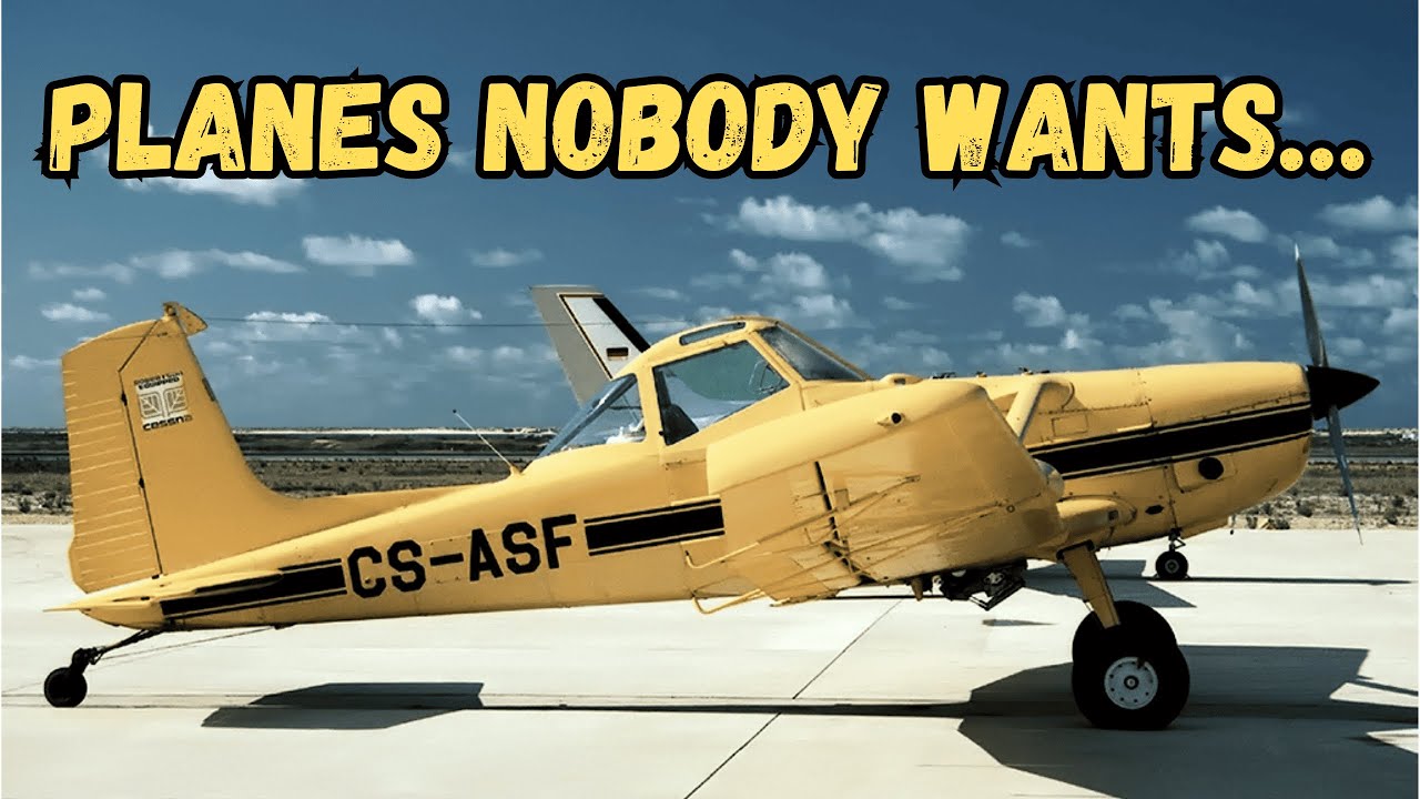 9 PLANES SO BAD THEY’RE BEING SOLD FOR RIDICULOUS PRICES!