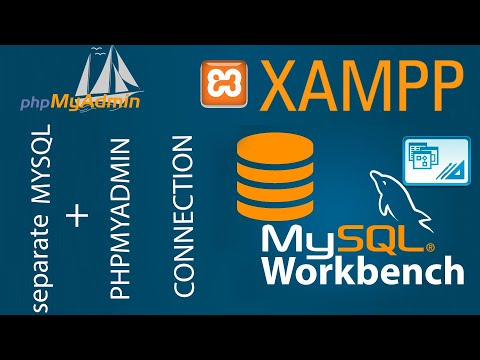 MySql WorkBench and  PHPMyAdmin of  Xampp Run together . Use MySql with PHPMyAdmin