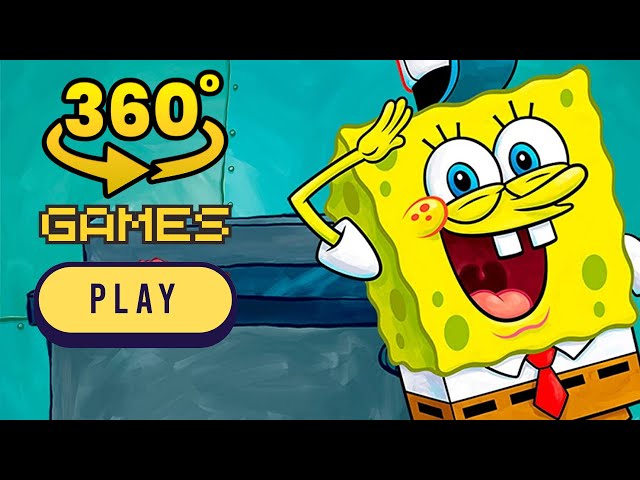 Spongebob Squarepants | Finding Challenge 360° VR #2 class=