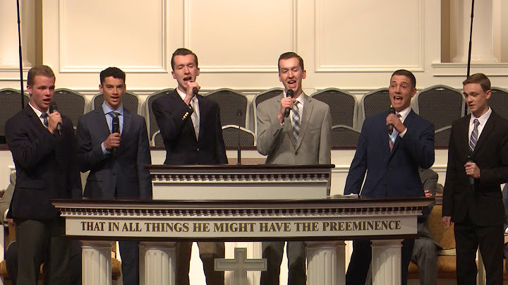 "Can He, Could He, Would He" - NVBS Young Men's Group