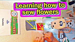 Learning how to sew tulips tailoring in the fastest time