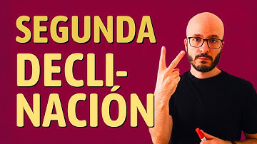 Latín: SEGUNDA DECLINACIÓN 🐺 TABLAS y teoría