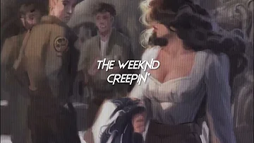 the weeknd-creepin' (sped up+lyrics+reverb) " i don't wanna know if you're playing me"