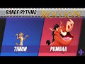 Bande rythmo le roi lion  timon et pumbaa recueillent simba