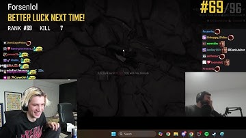 xQc Clicked on Forsen