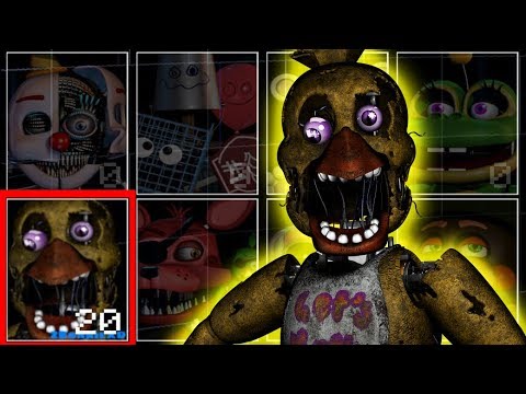 Stylized Withered Chica In UCN! (UCN Mods) 