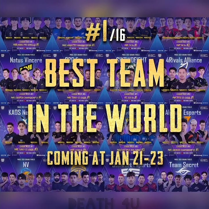 GODLIKE ESPORTS IN PMGC ? 6 PLAYERS NAME