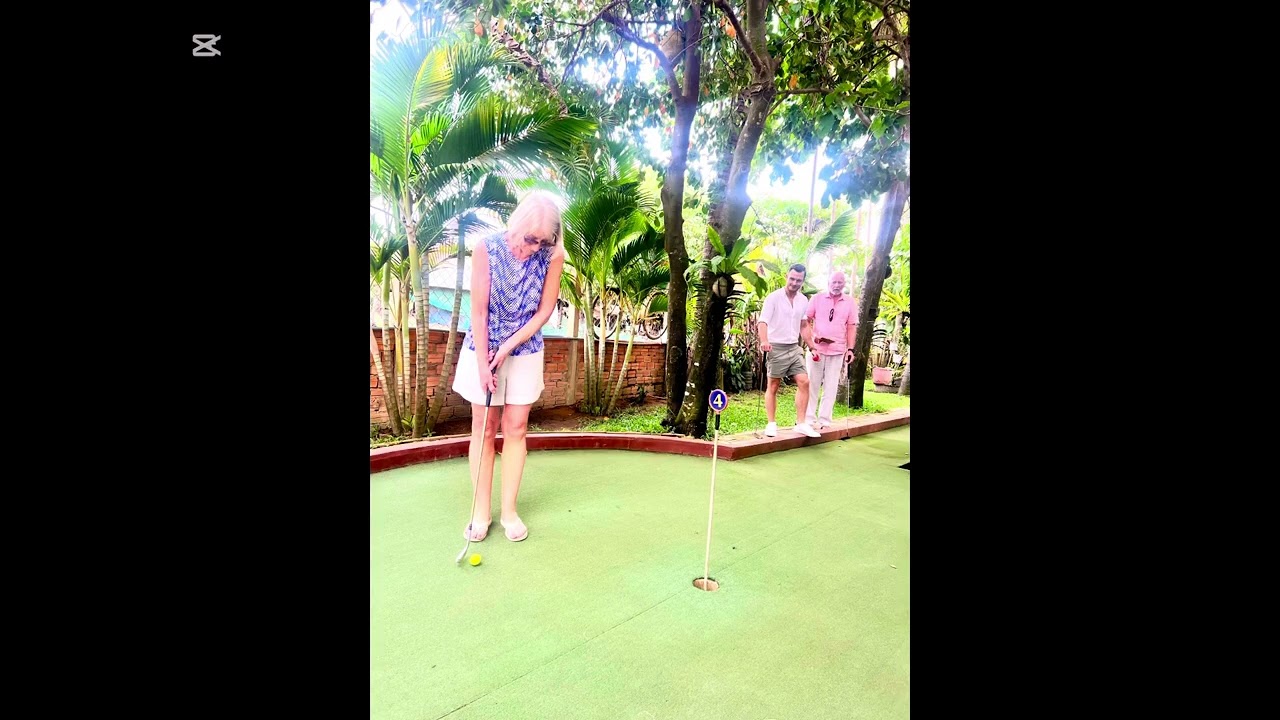 Angkor Wat putt located Cambodia