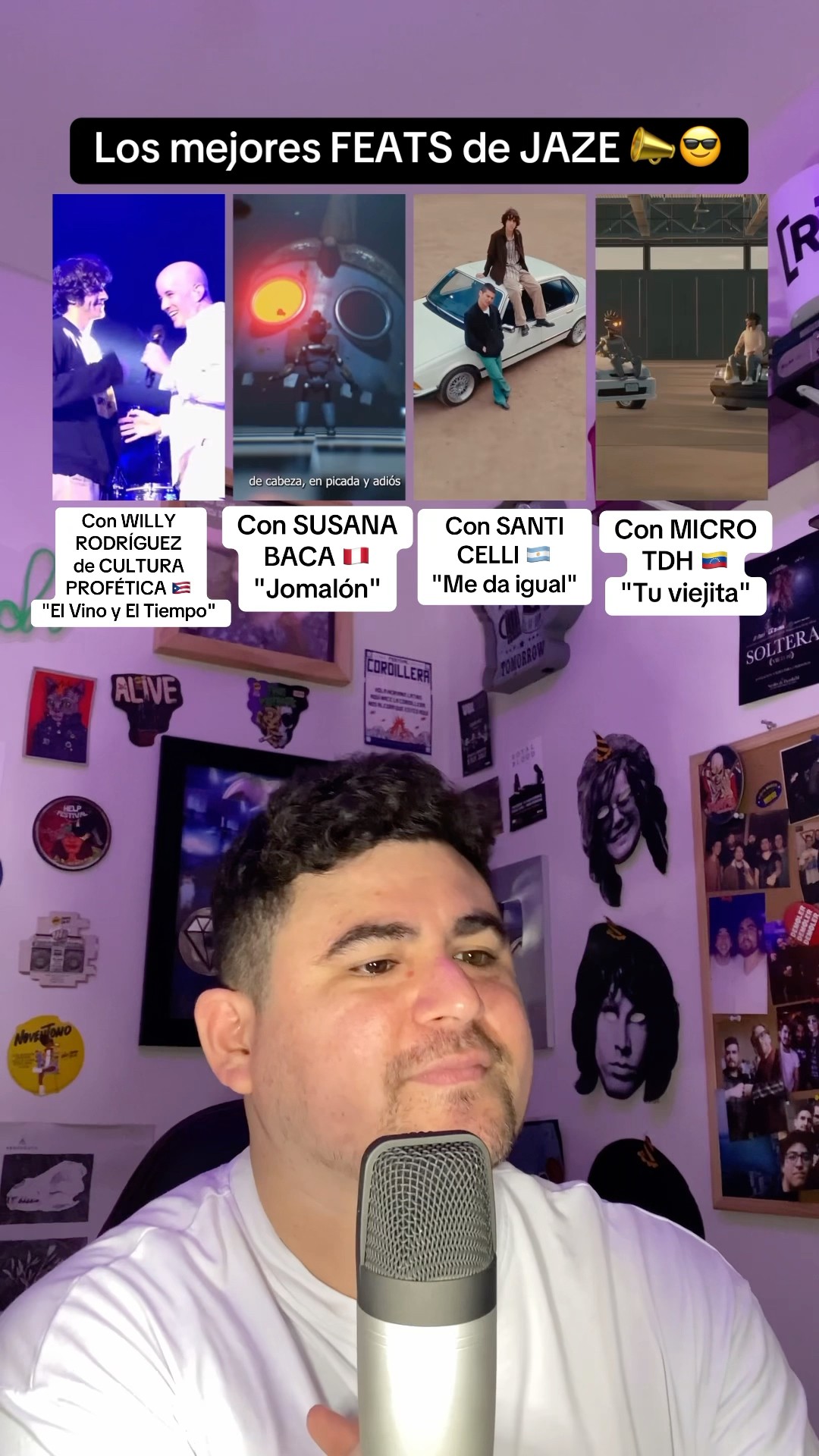 JAZE: Sus mejores FEATS ?? MICRO TDH, SUSANA BACA, CULTURA PROFÉTICA, SANTI CELLI