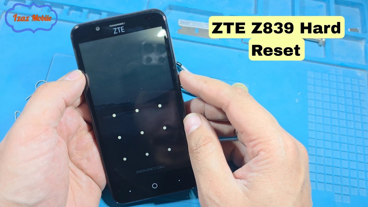 ZTE Z839 Hard Reset Pattern Unlock Factory Reset 2026 - YouTube