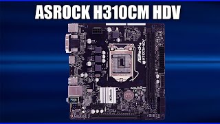 Материнская плата ASRock H310CM-HDV