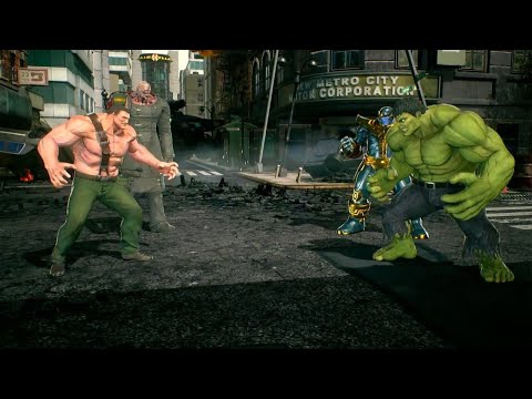 HAGGAR VS HULK - MARVEL VS CAPCOM INFINITE
