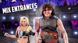 10 Funny and Goofy Mix Tag Entrance You Should use in WWE 2K24