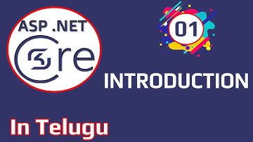 #ASP.NET Core in Telugu #01 Introduction  || #RSKHelpline