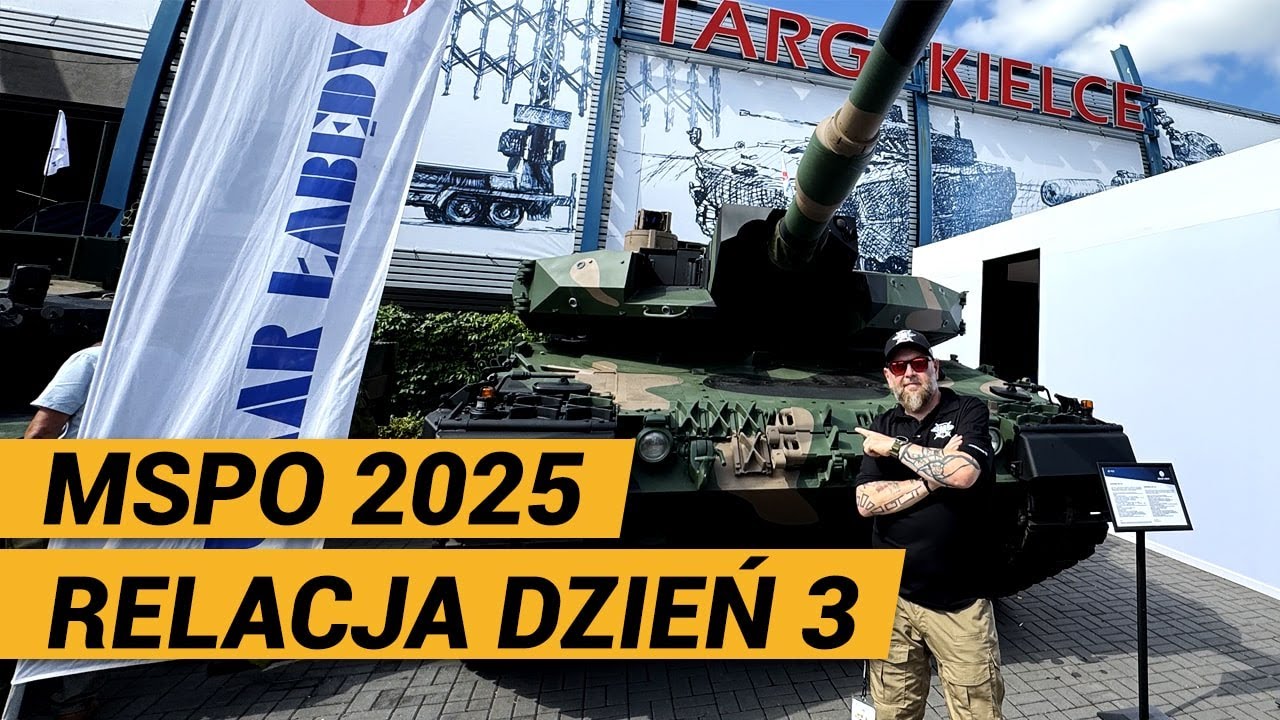 Transporter LOTR, K2, wyrzutnia M142 i wóz bojowy Ajax, czyli MSPO 2025 | Militaria.pl