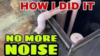 How to Reduce  overflow box Noise  #marine #aquarium #reef