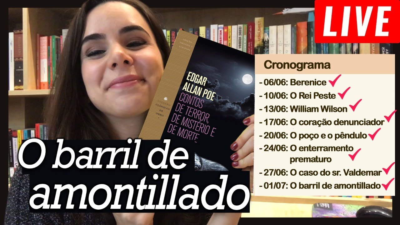 O barril de amontillado - de Edgar Allan Poe (análise)