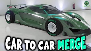 NEW WORKING CAR TO CAR MERGE GLITCH MERGE CARS WITH F1S AND BENNYS GTA ONLINE