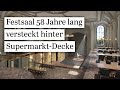 Festsaal aus 1900 war fast 60 jahre hinter supermarkt versteckt  tanzsaal entdeckt pomp tegel